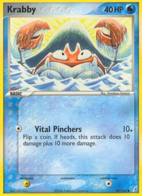 Krabby - Reverse Holo