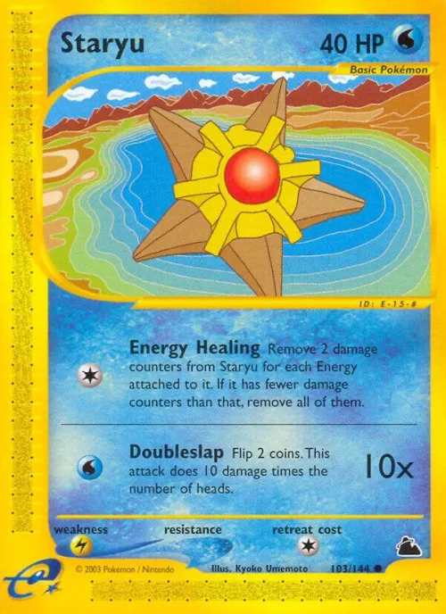 Staryu (103) - Reverse Holo