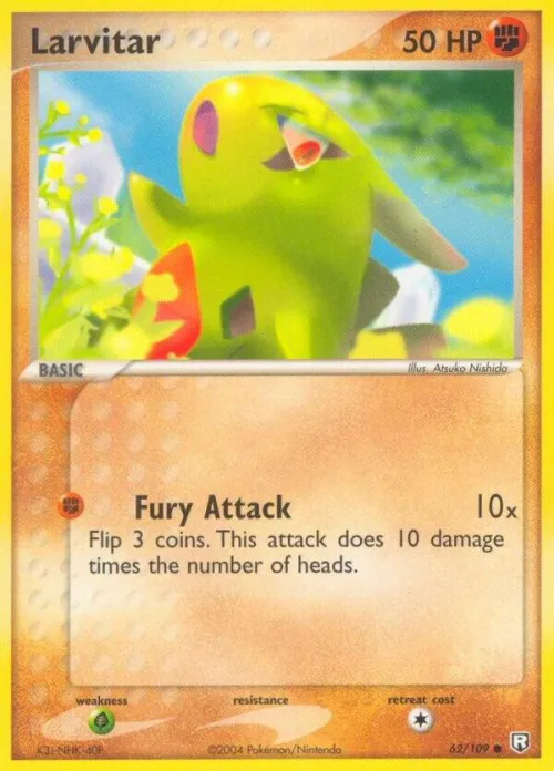 Larvitar - Reverse Holo