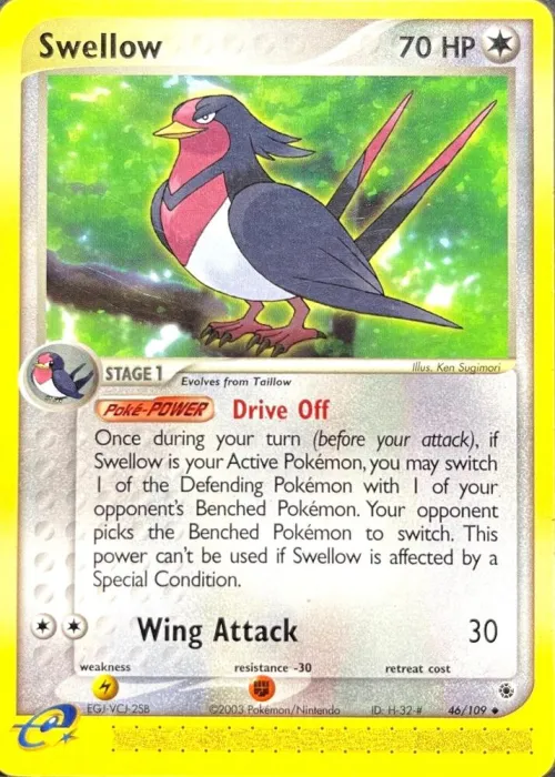 Swellow - Reverse Holo