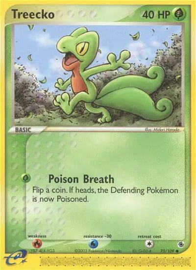 Treecko - Reverse Holo