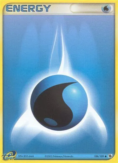 Water Energy - Reverse Holo