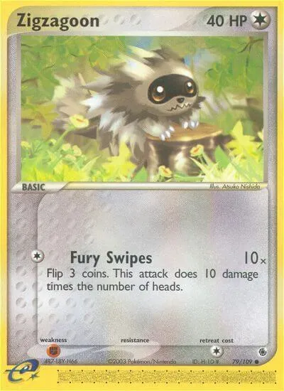 Zigzagoon - Reverse Holo