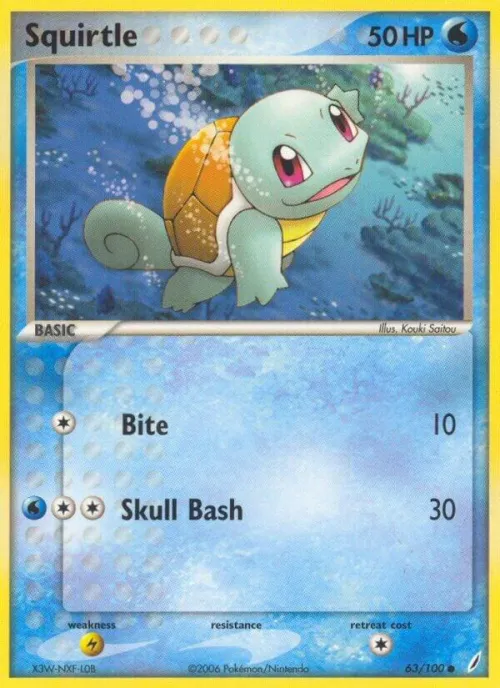 Squirtle - Reverse Holo