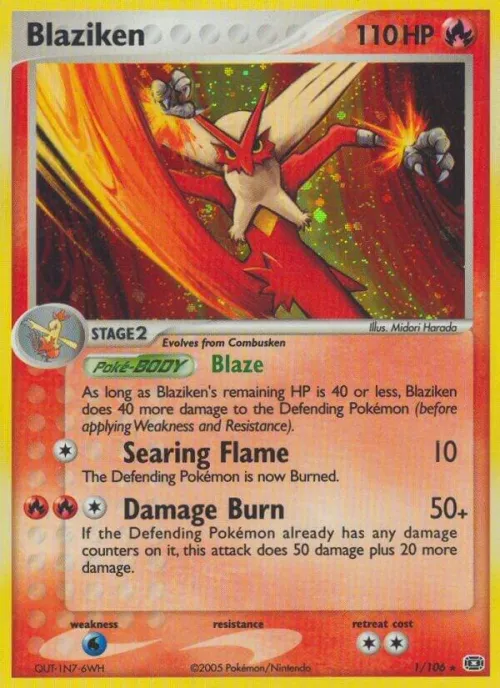 Blaziken - Holo
