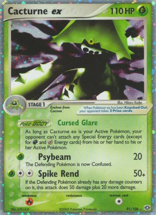 Cacturne ex - Holo