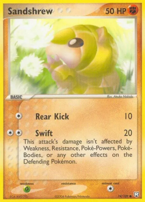 Sandshrew - Reverse Holo