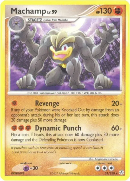 Machamp - Reverse Holo