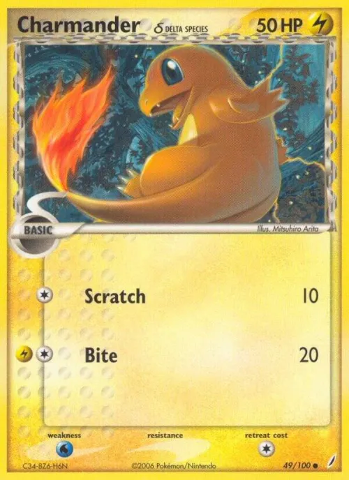 Charmander (Delta Species) - Reverse Holo