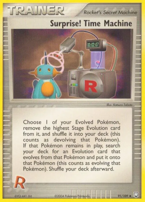 Surprise! Time Machine - Reverse Holo
