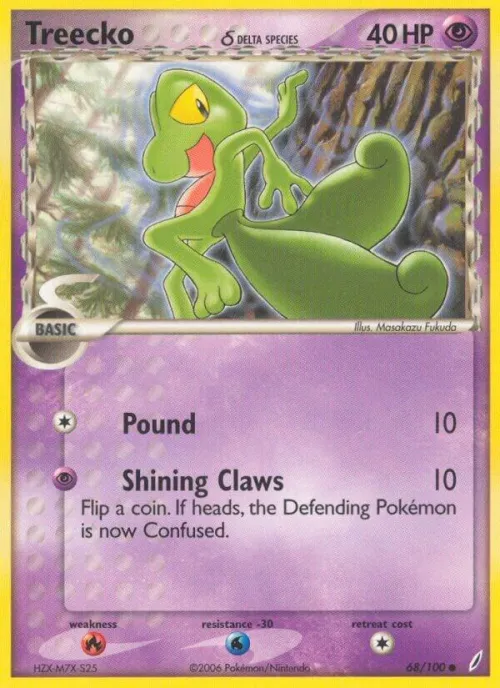 Treecko (Delta Species) - Reverse Holo