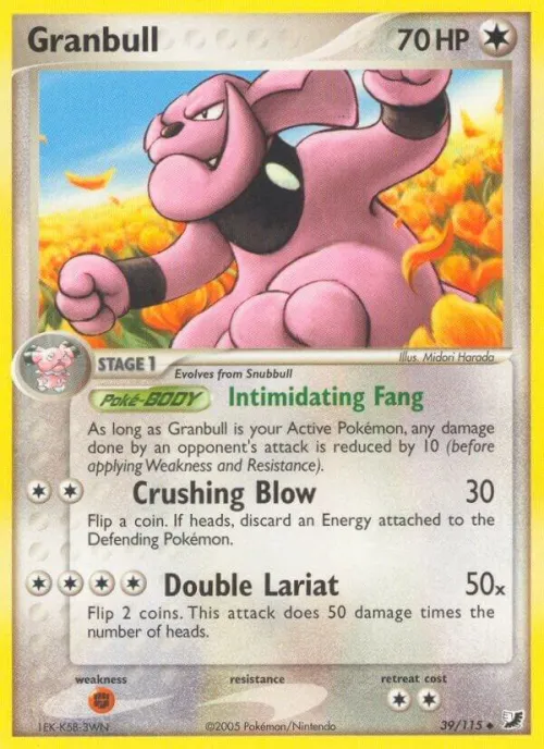 Granbull - Reverse Holo