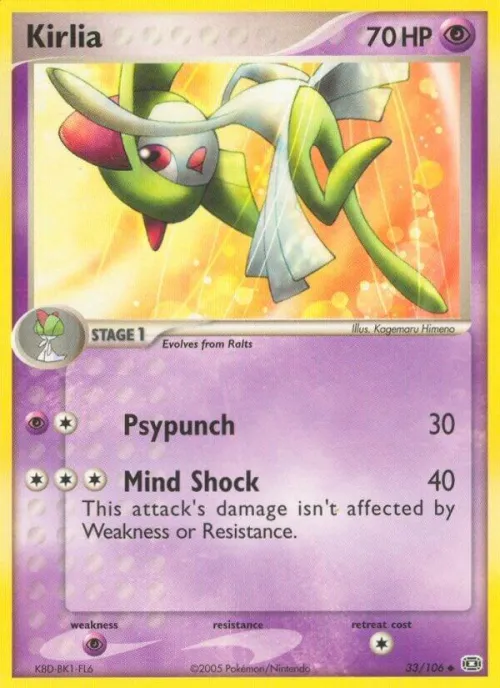 Kirlia - Reverse Holo