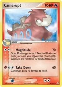 Camerupt - Reverse Holo