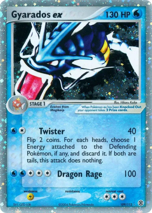 Gyarados ex - Holo