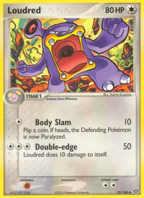 Loudred - Reverse Holo