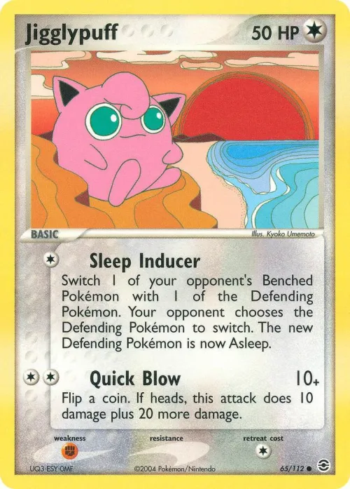 Jigglypuff - Reverse Holo