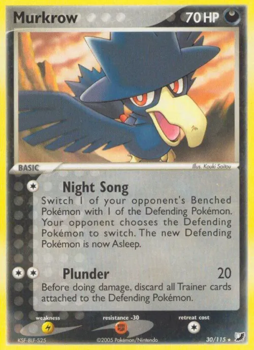 Murkrow - Reverse Holo