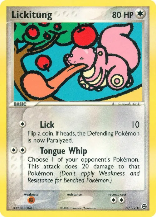 Lickitung - Reverse Holo