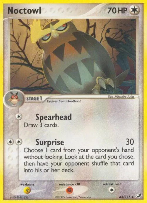 Noctowl - Reverse Holo
