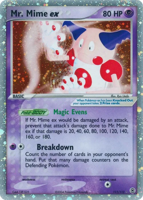 Mr. Mime ex - Holo