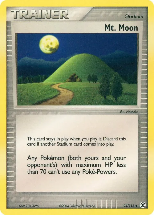 Mt. Moon - Reverse Holo