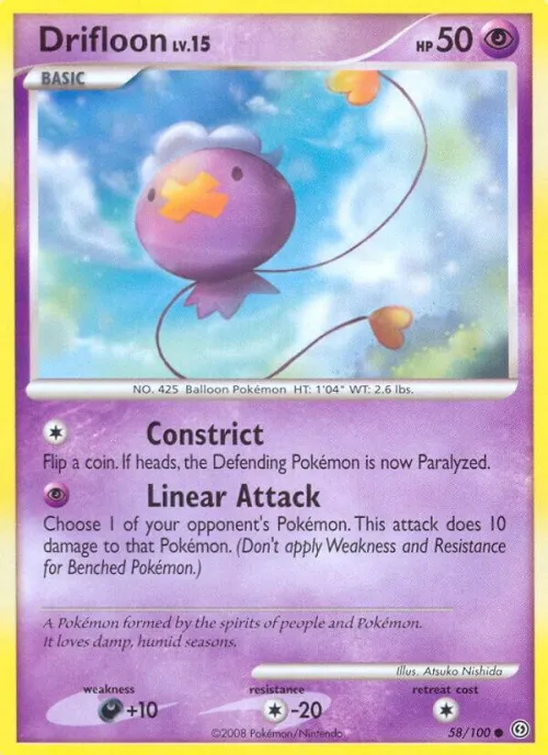 Drifloon - Reverse Holo