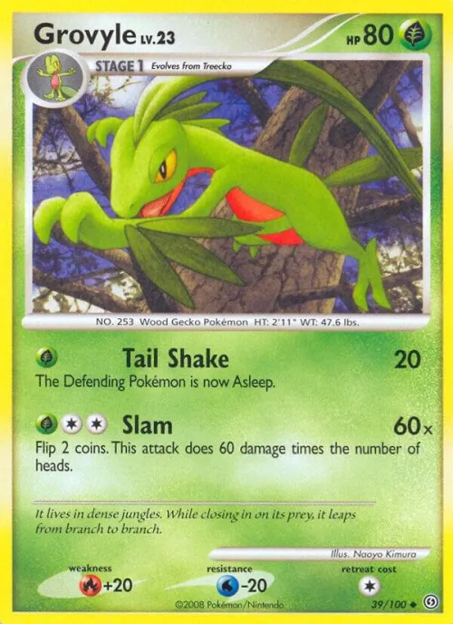 Grovyle - Reverse Holo