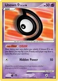 Unown [D] - Reverse Holo