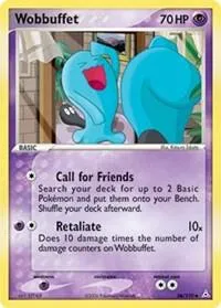 Wobbuffet - Reverse Holo