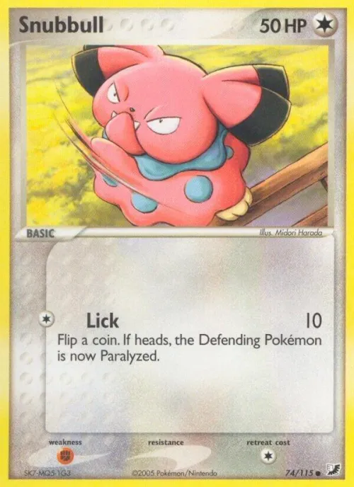 Snubbull - Reverse Holo