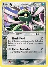 Cradily (Delta Species) - Holo