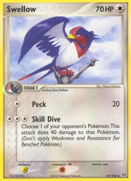 Swellow - Reverse Holo