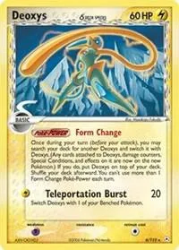 Deoxys (Delta Species - Speed Forme) - Holo