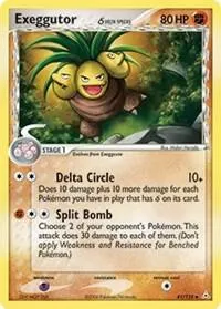 Exeggutor (Delta Species) - Reverse Holo