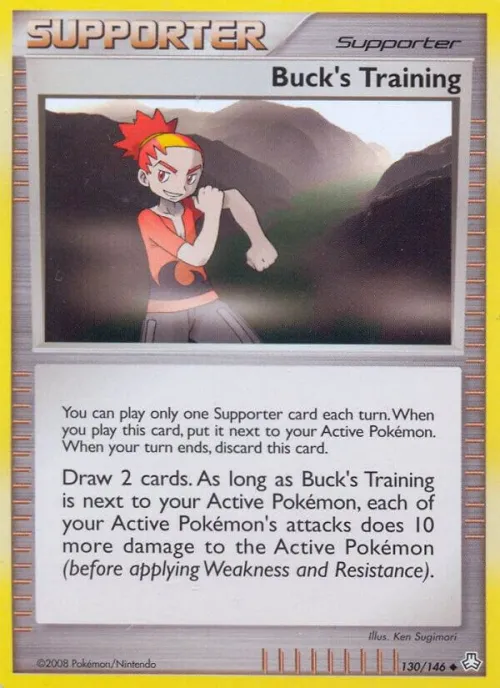 Buck's Training - Reverse Holo