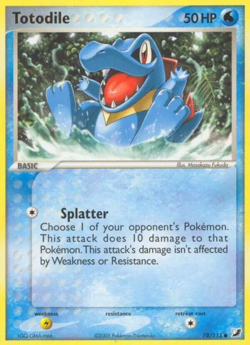Totodile - Reverse Holo