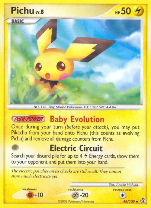 Pichu - Reverse Holo