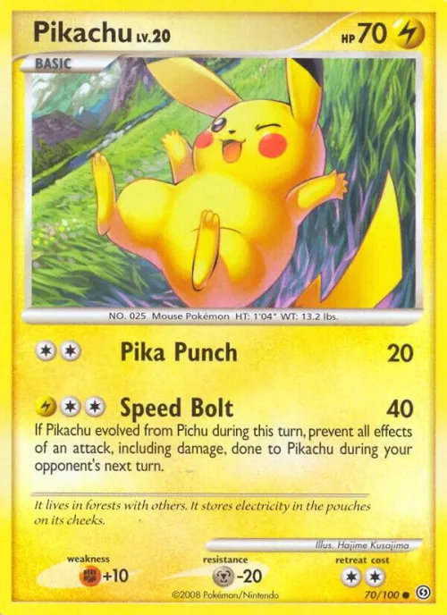 Pikachu - Reverse Holo