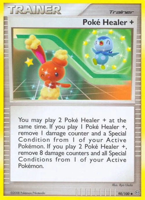 Poke Healer + - Reverse Holo