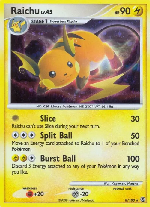 Raichu - Holo