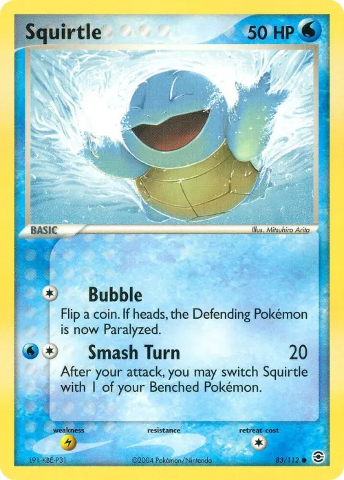 Squirtle - Reverse Holo