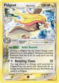 Pidgeot (Delta Species) - Holo
