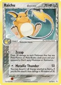 Raichu (Delta Species) - Holo