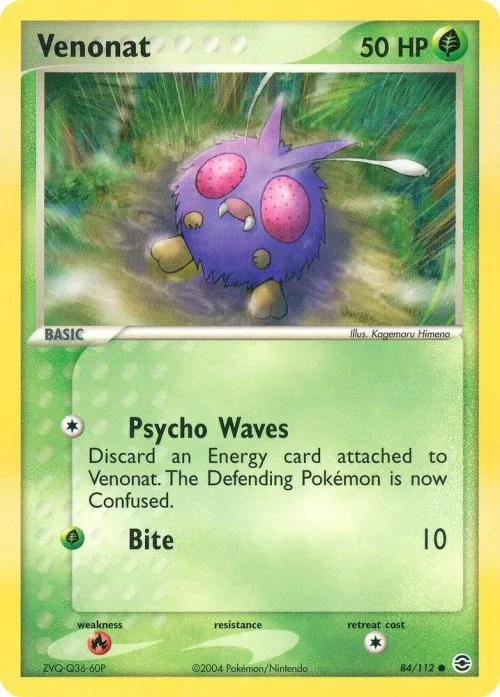 Venonat - Reverse Holo