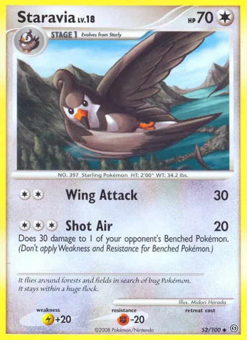 Staravia - Reverse Holo