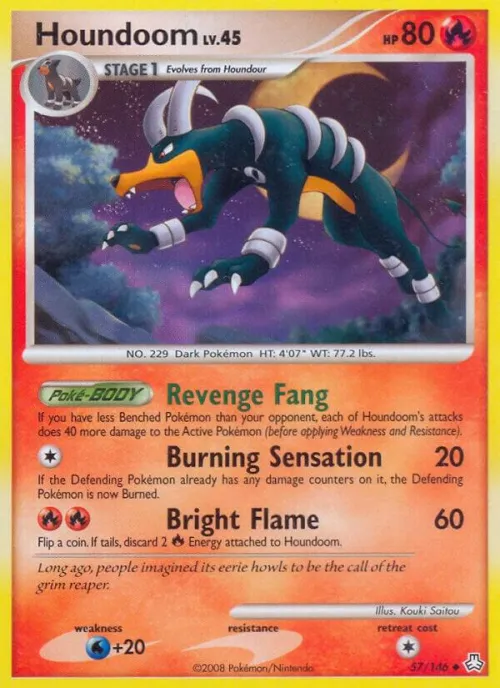 Houndoom - Reverse Holo