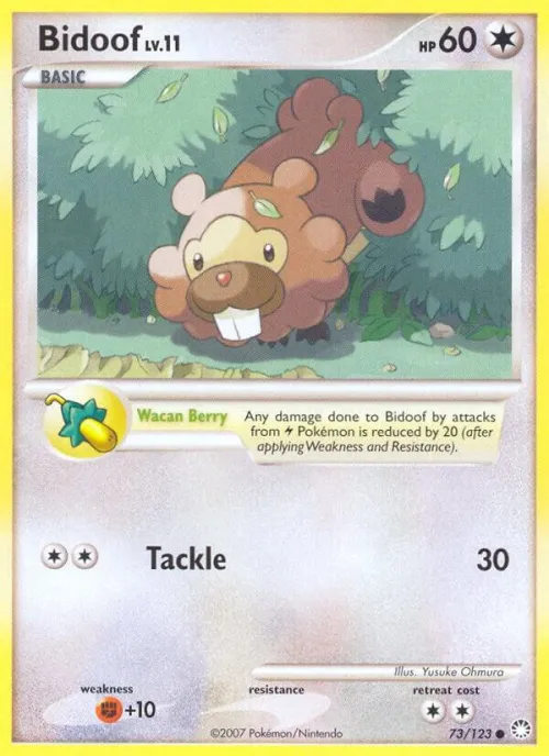 Bidoof - Reverse Holo