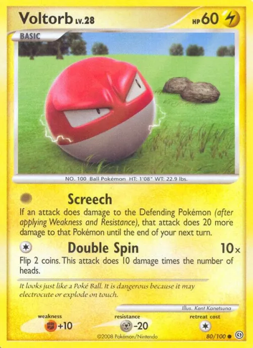 Voltorb (80) - Reverse Holo