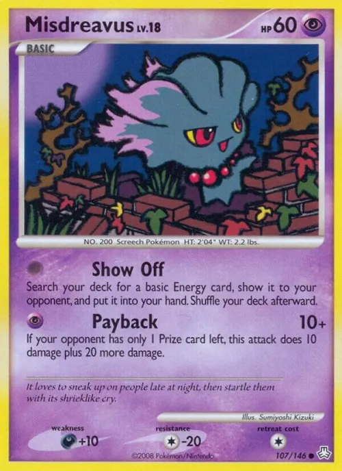 Misdreavus - Reverse Holo